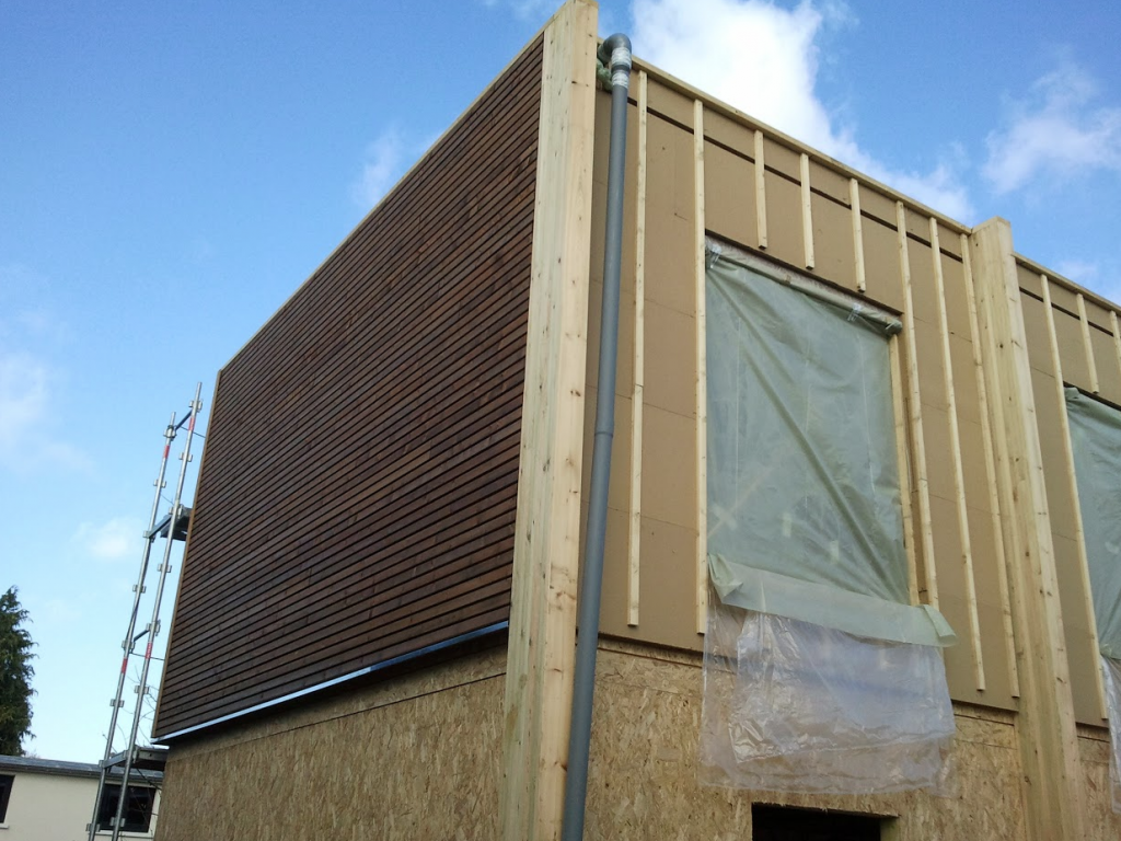 Notre maison écolo prends forme en Essonne